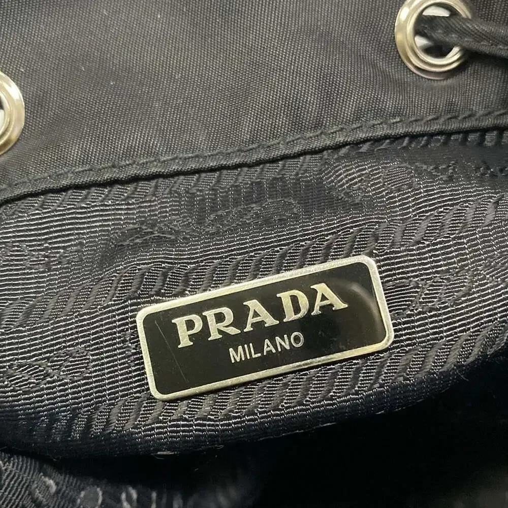 Prada Handbag 1BH097 Nylon Leather